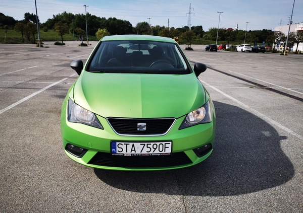 Seat Ibiza cena 26900 przebieg: 132900, rok produkcji 2013 z Lębork małe 301